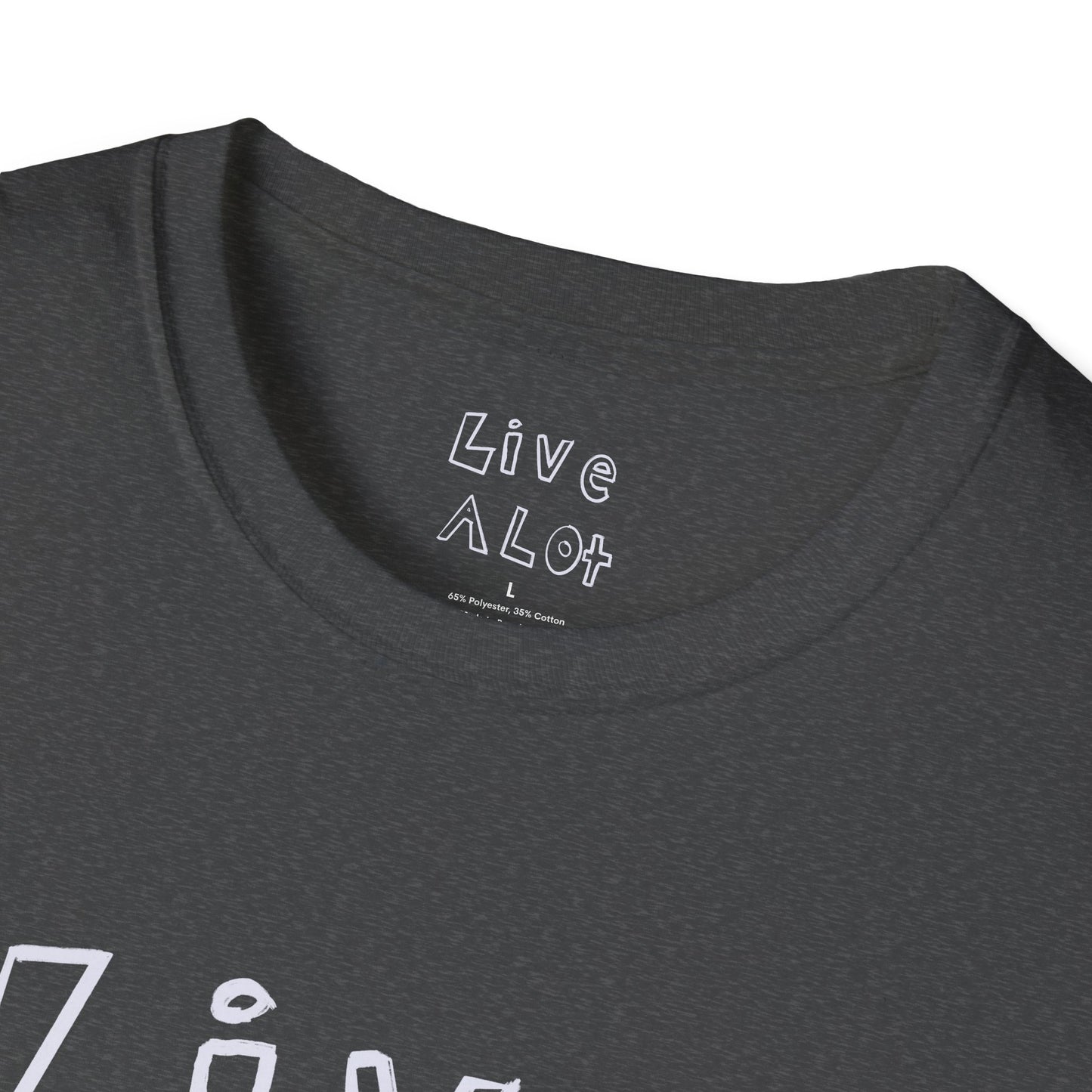 Live A Lot - Soft-Style Tee (Multiple Color Options)
