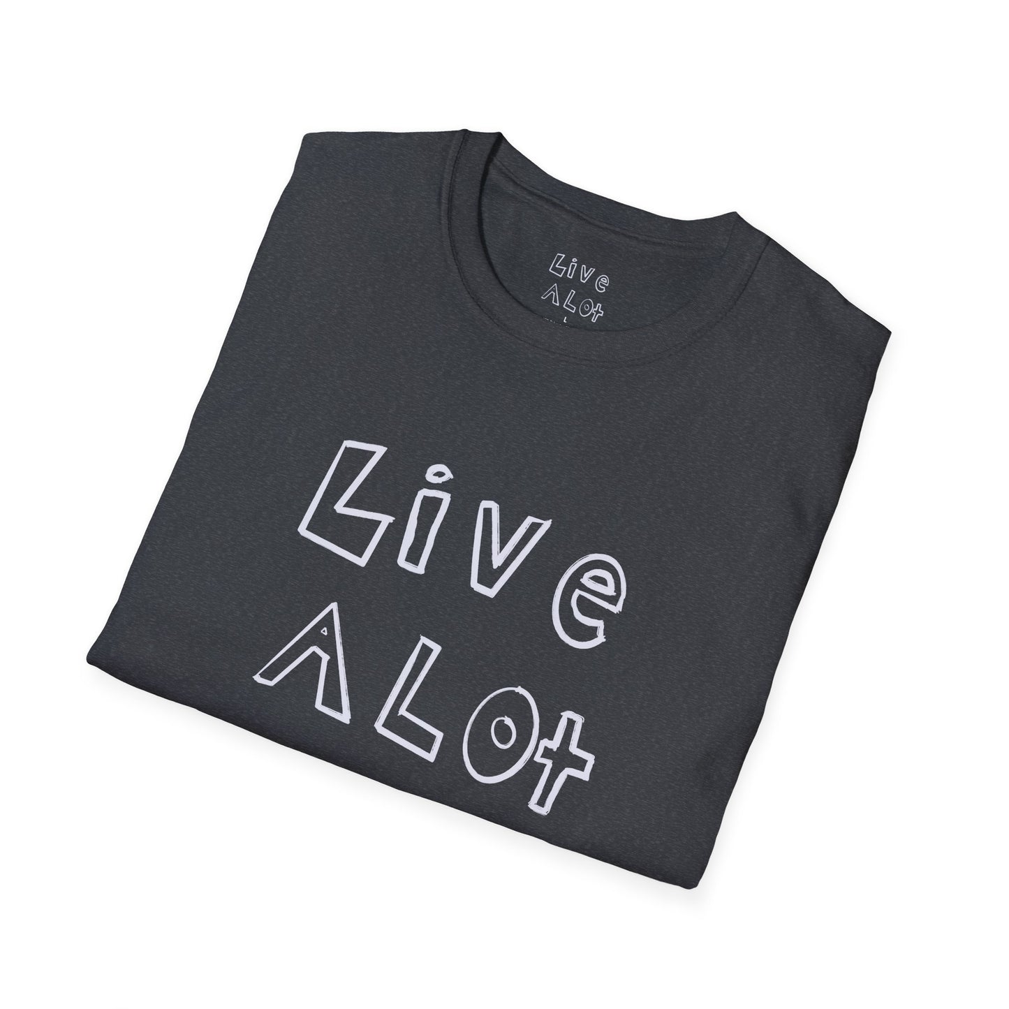 Live A Lot - Soft-Style Tee (Multiple Color Options)