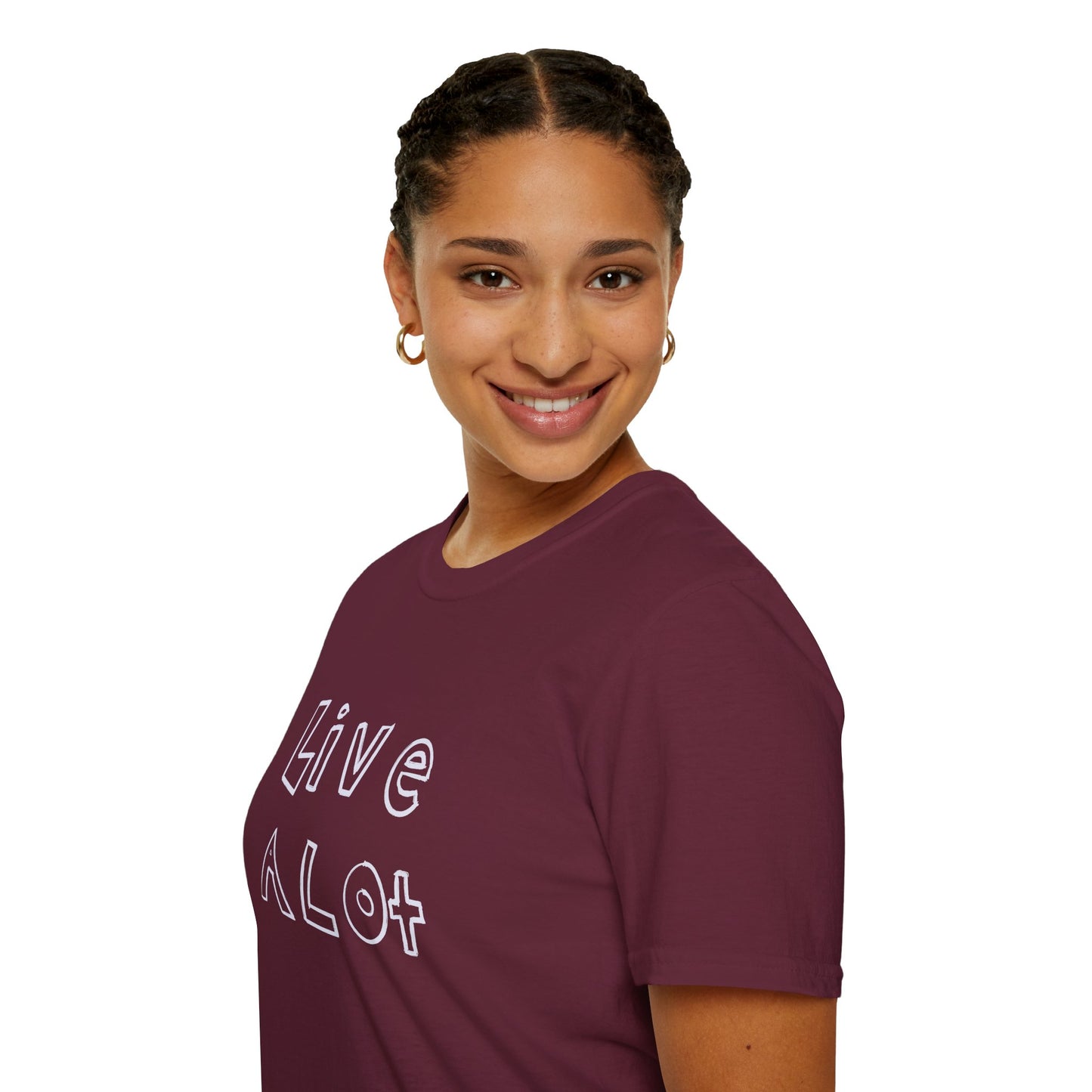 Live A Lot - Soft-Style Tee (Multiple Color Options)