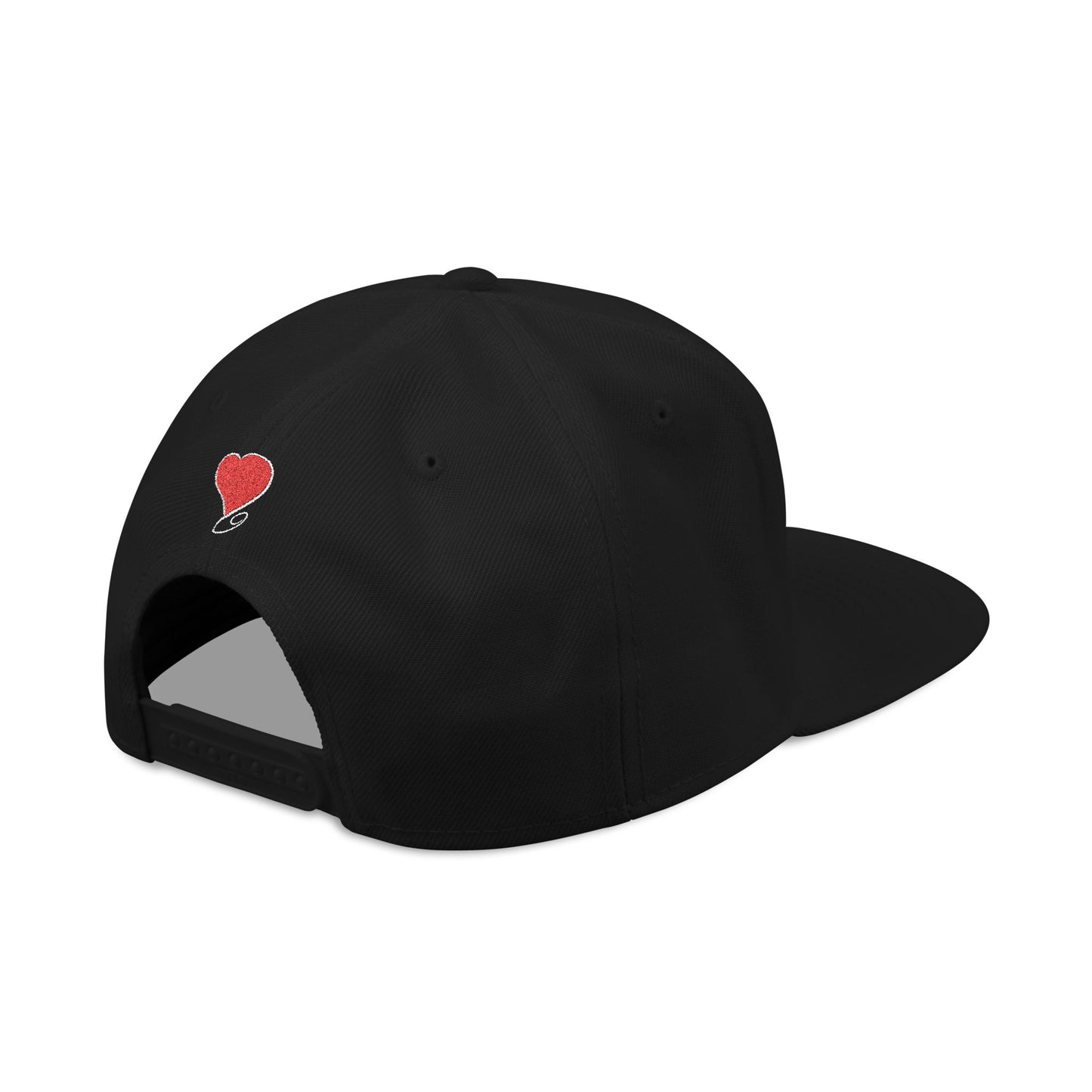 LIVE A LOT (Heart): Snapback Hat (many color combinations)