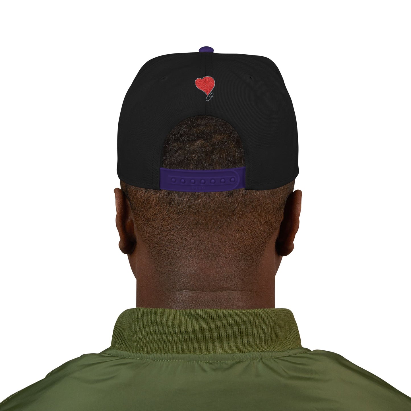 LIVE A LOT (Heart Edition Snapback) — Japanese Script