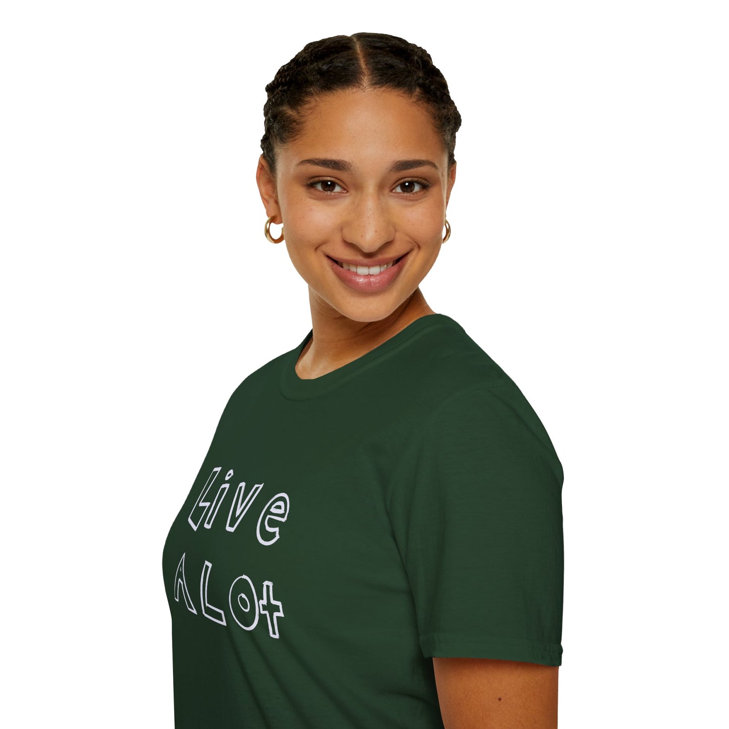 Live A Lot - Soft-Style Tee (Multiple Color Options)