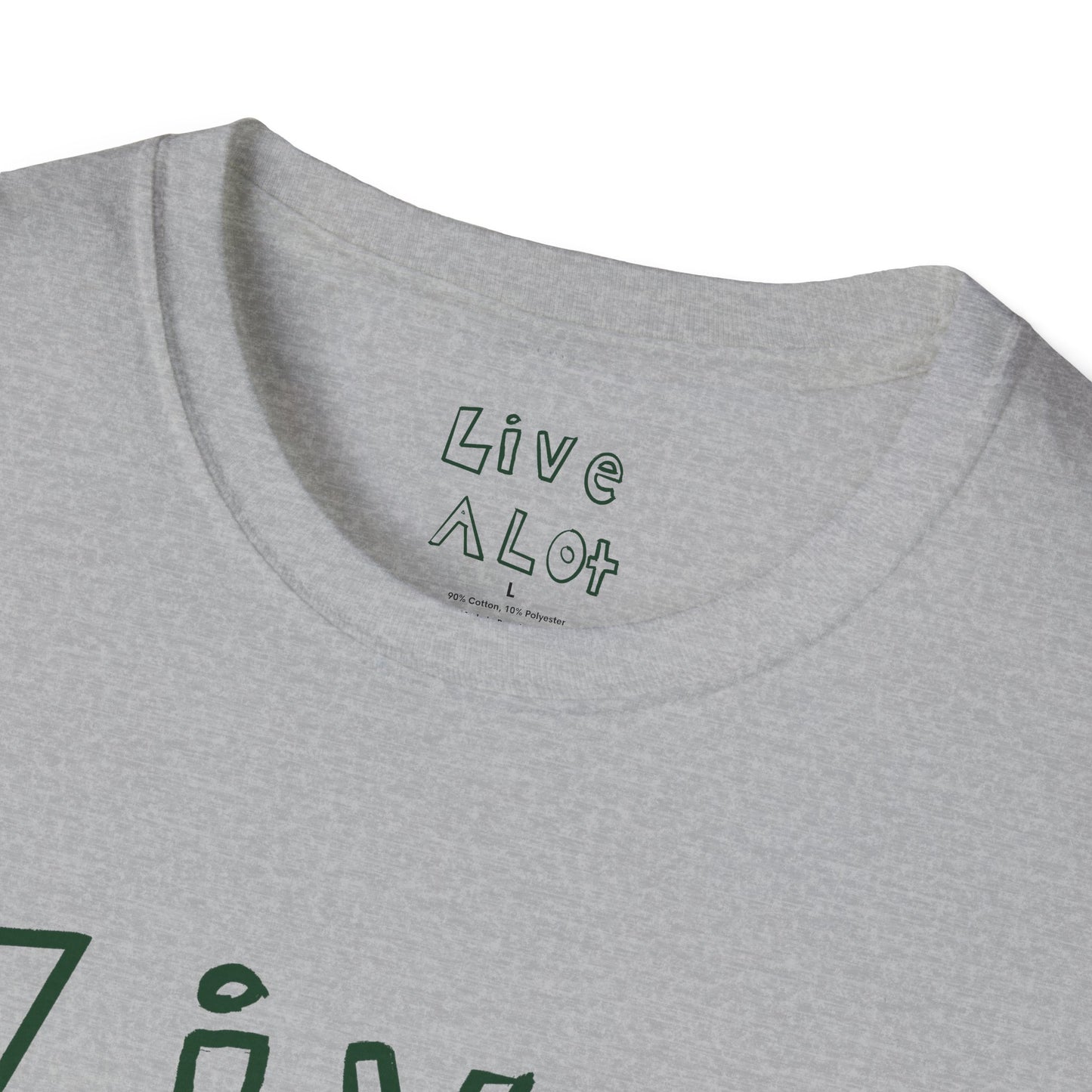 Live A Lot - Soft-Style Tee (Multiple Color Options)