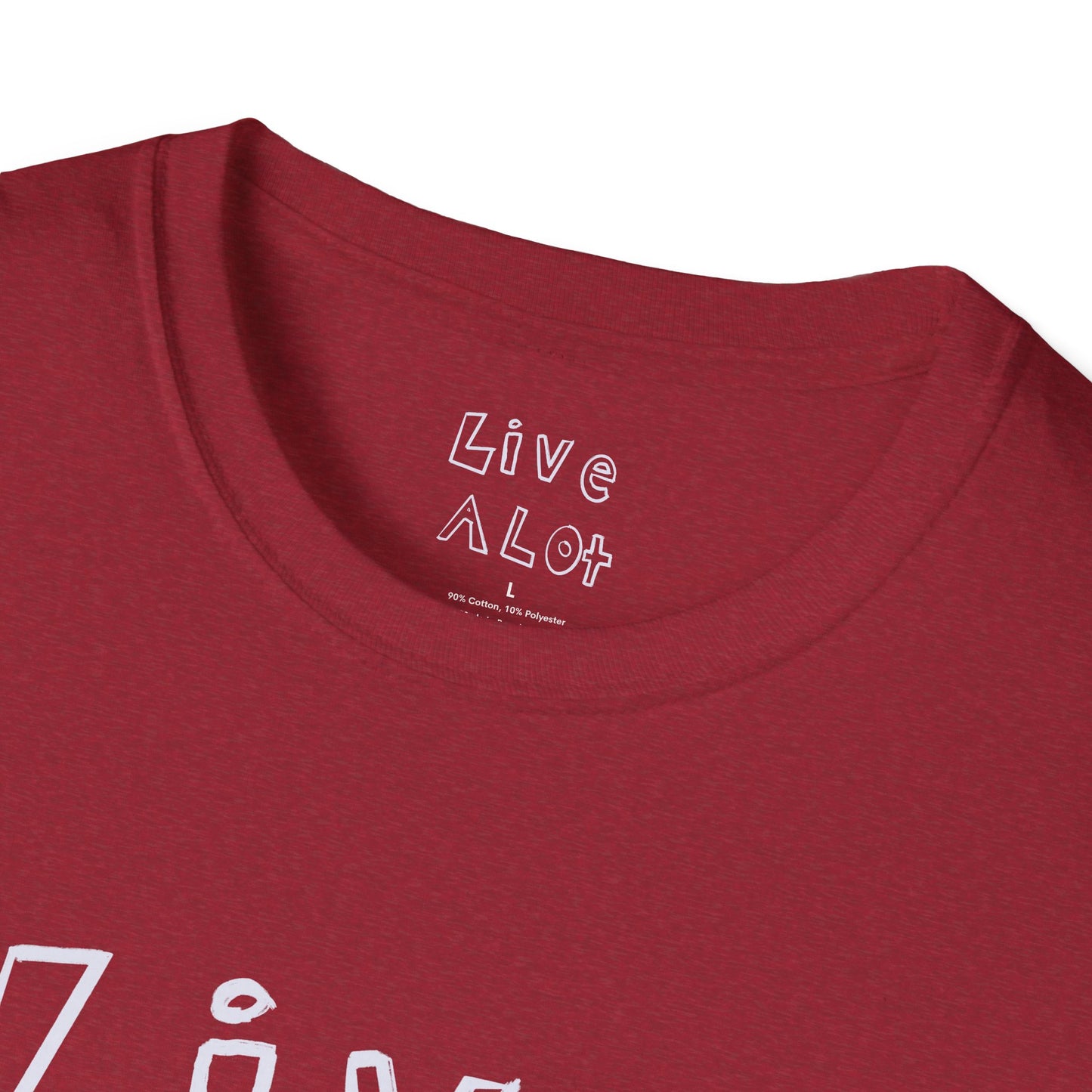 Live A Lot - Soft-Style Tee (Multiple Color Options)