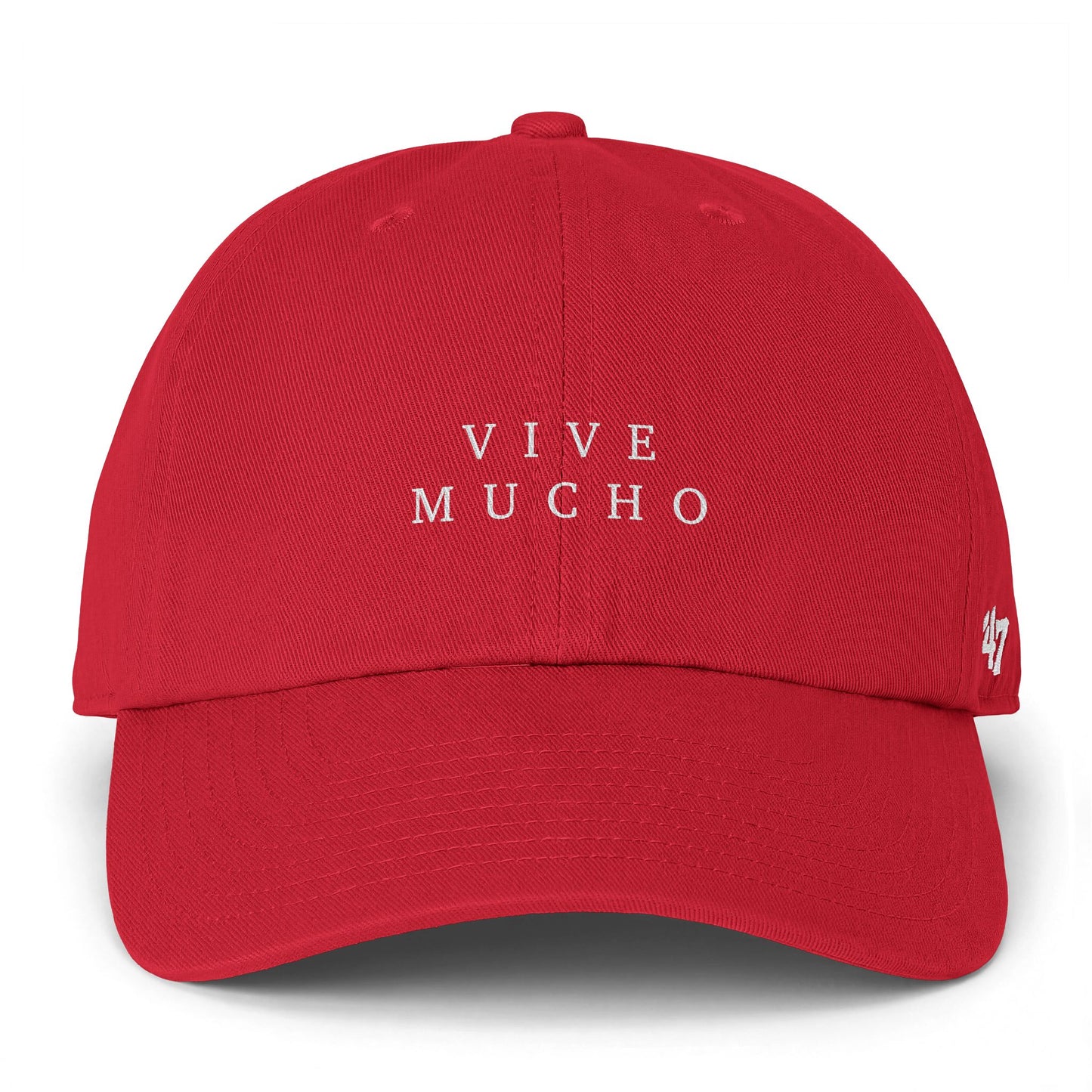 VIVE MUCHO Clean Up Cap '47 — White