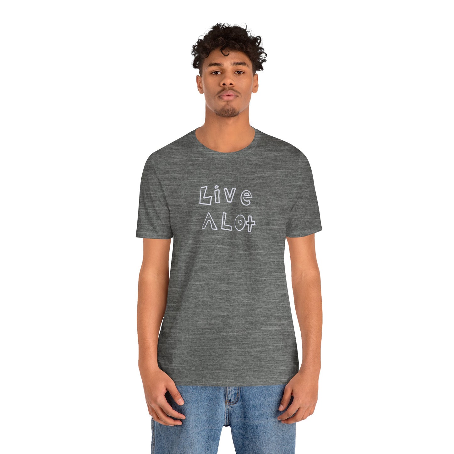 Live A Lot - Classic Jersey Tee (Multiple Color Options)