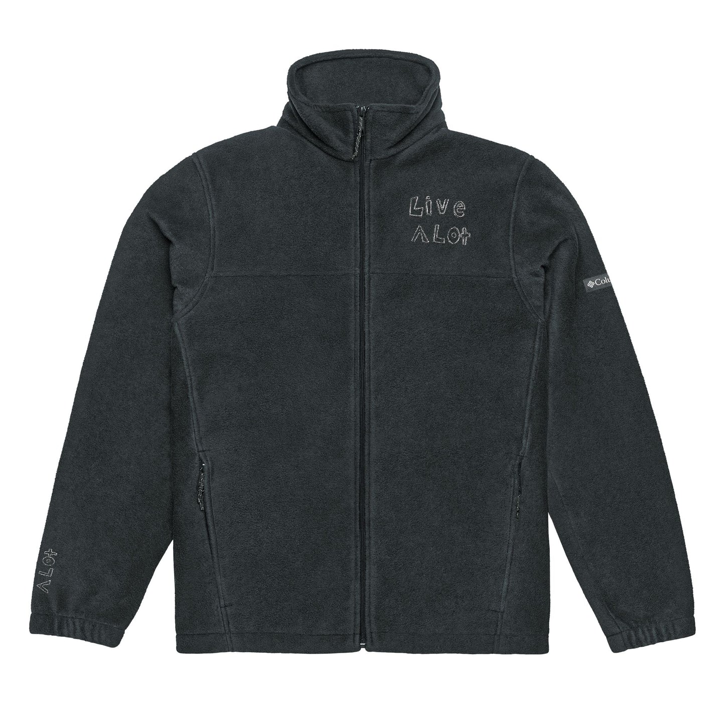 LIVE A LOT - Fleece Jacket – Columbia® (Embroidery)