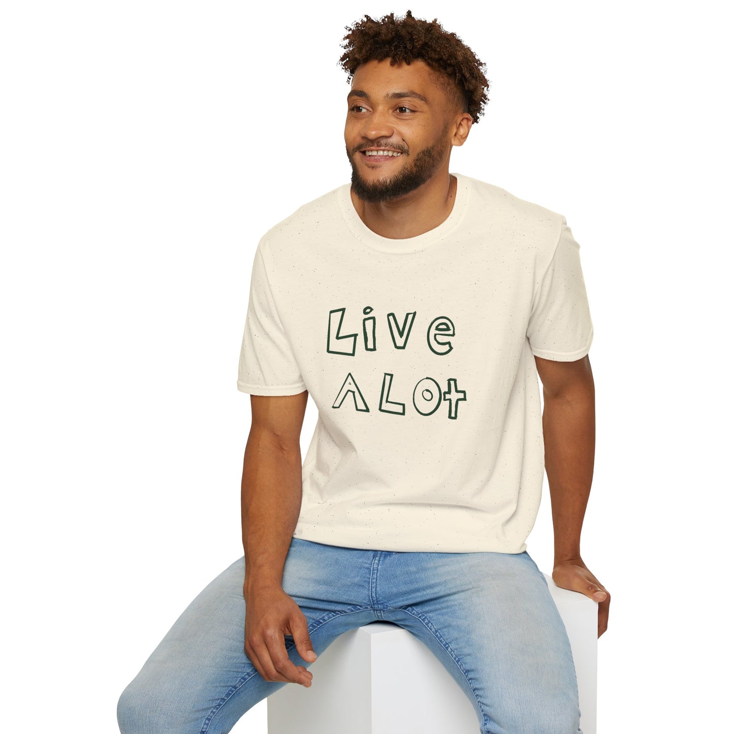 Live A Lot - Soft-Style Tee (Multiple Color Options)