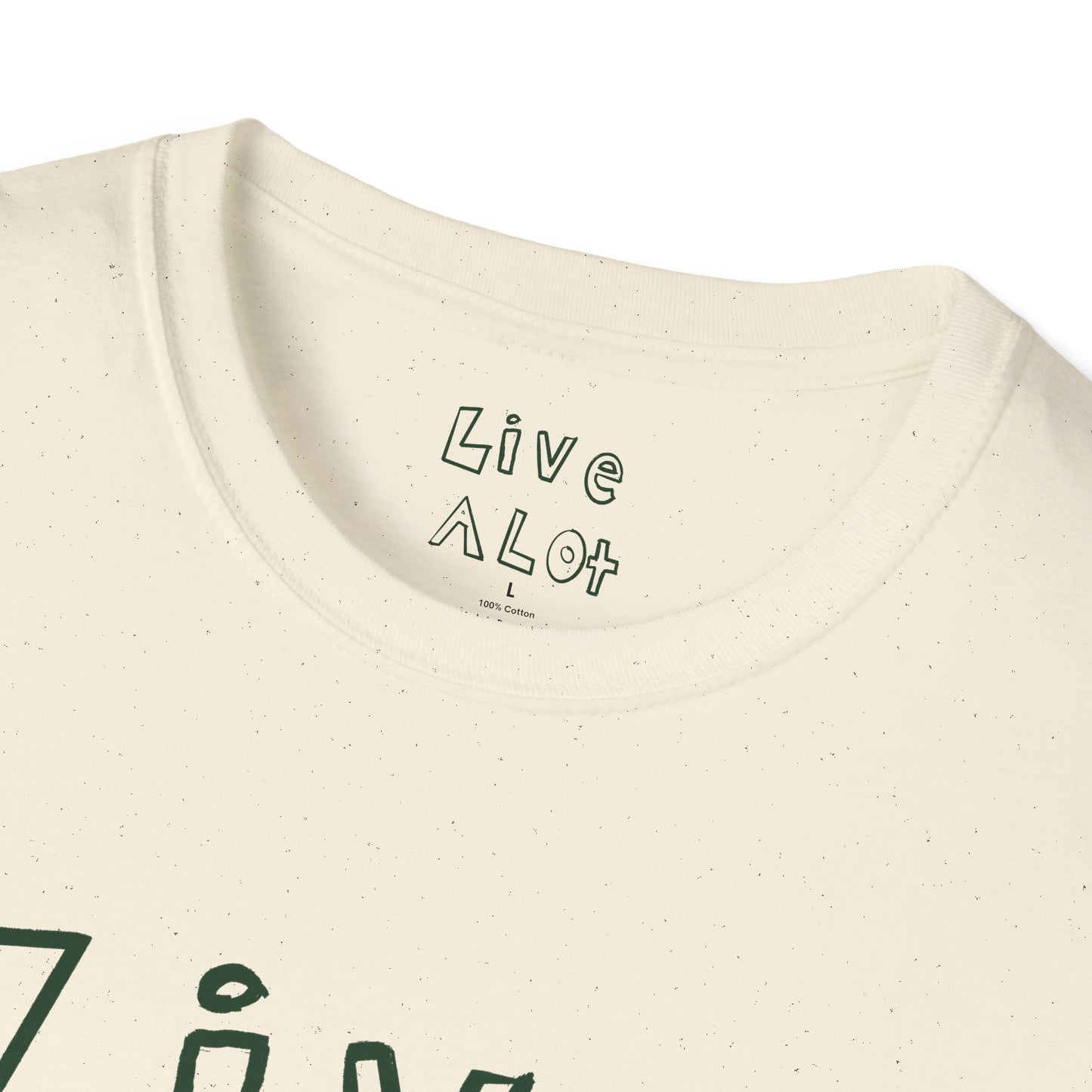Live A Lot - Soft-Style Tee (Multiple Color Options)