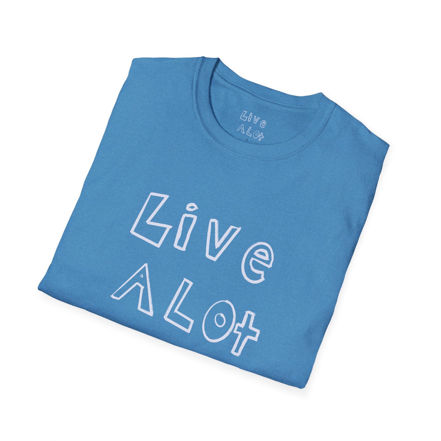 Live A Lot - Soft-Style Tee (Multiple Color Options)