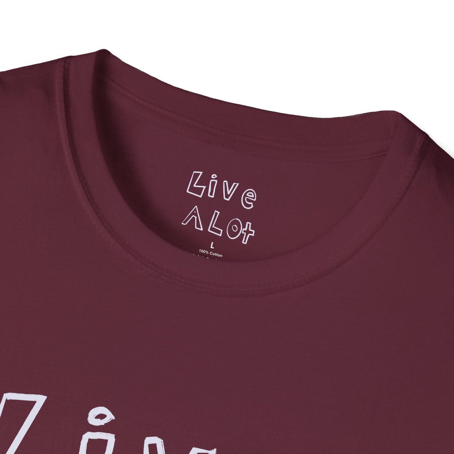 Live A Lot - Soft-Style Tee (Multiple Color Options)
