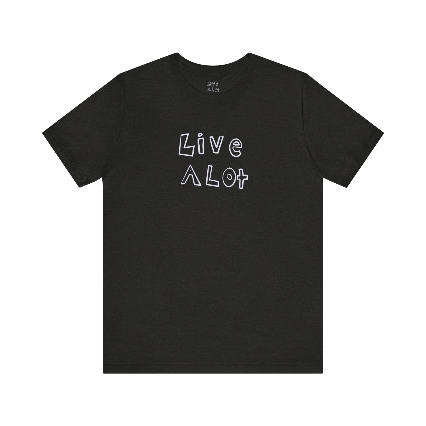 Live A Lot - Classic Jersey Tee (Multiple Color Options)