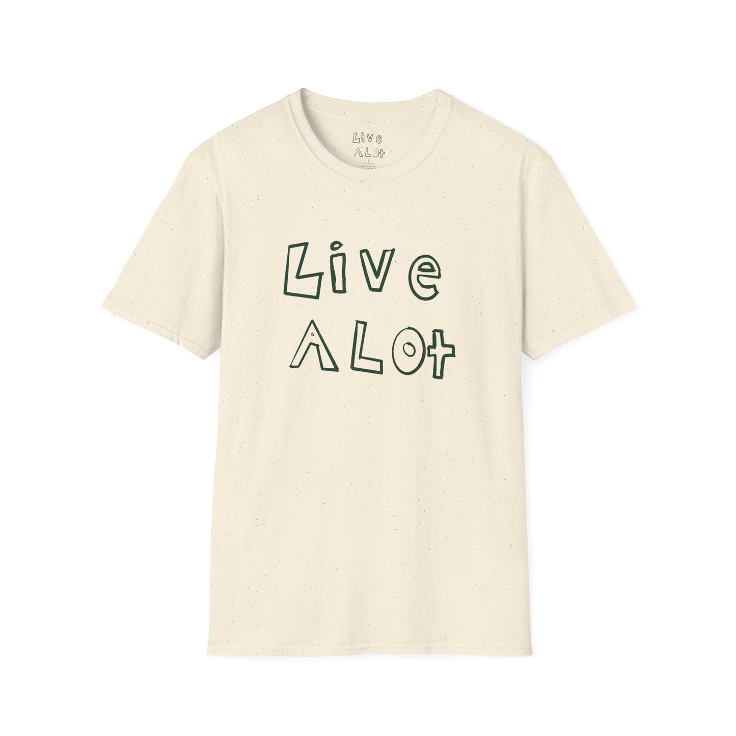 Live A Lot - Soft-Style Tee (Multiple Color Options)