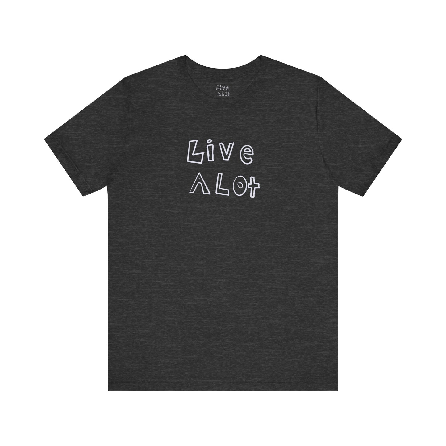 Live A Lot - Classic Jersey Tee (Multiple Color Options)