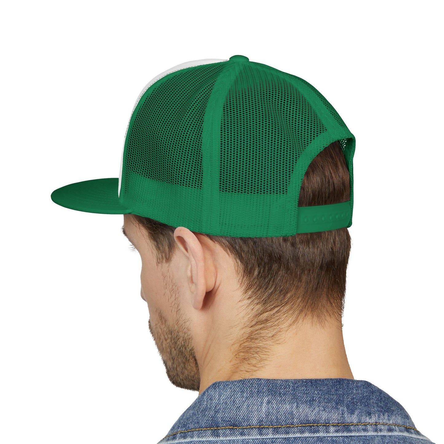 Live A Lot Panel Trucker Cap – Surfer Silhouette Edition