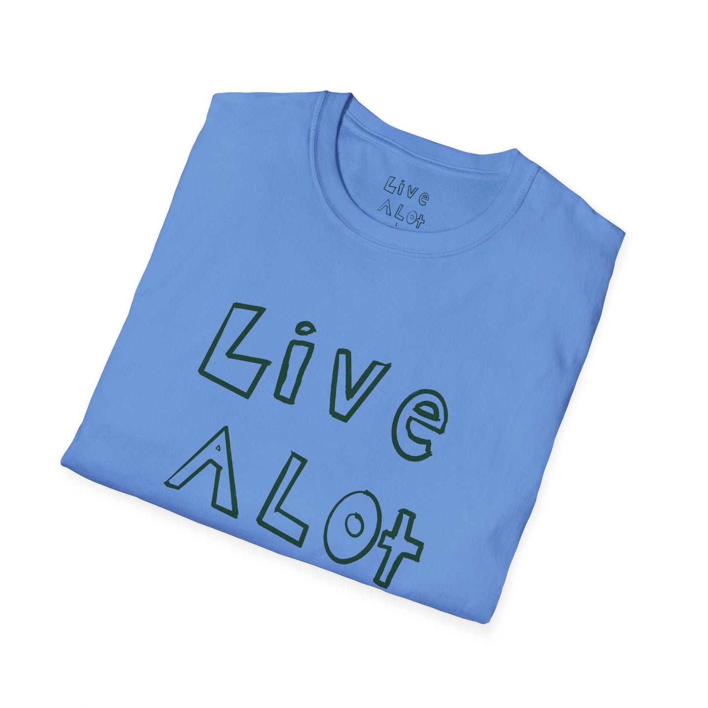 Live A Lot - Soft-Style Tee (Multiple Color Options)