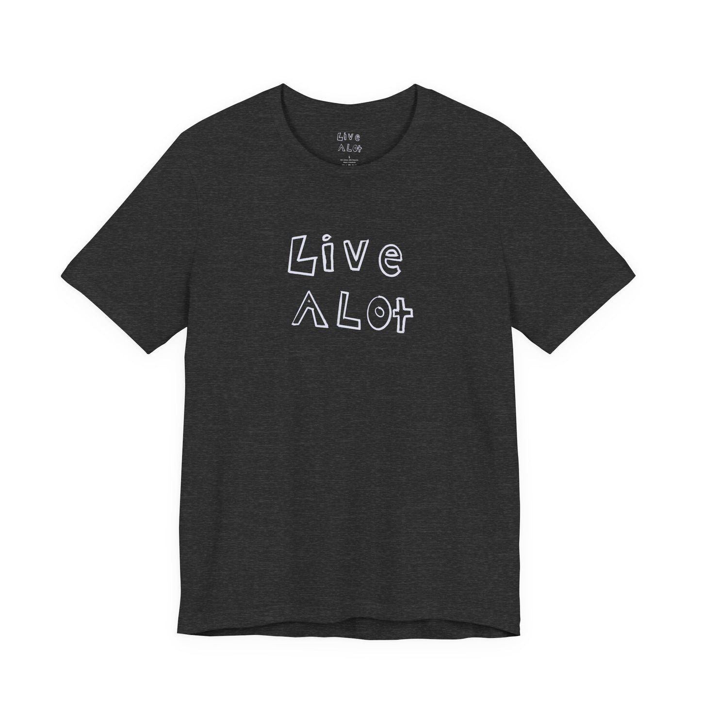 Live A Lot - Classic Jersey Tee (Multiple Color Options)