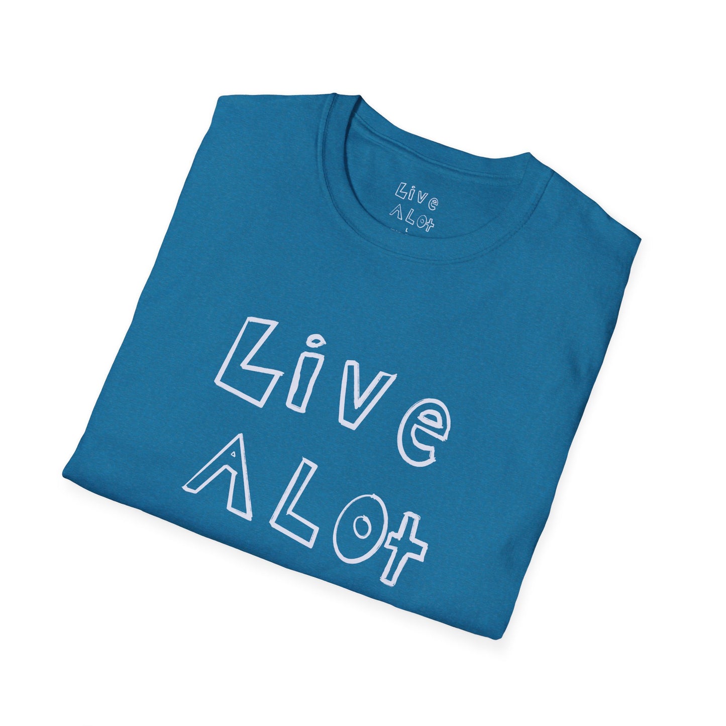 Live A Lot - Soft-Style Tee (Multiple Color Options)