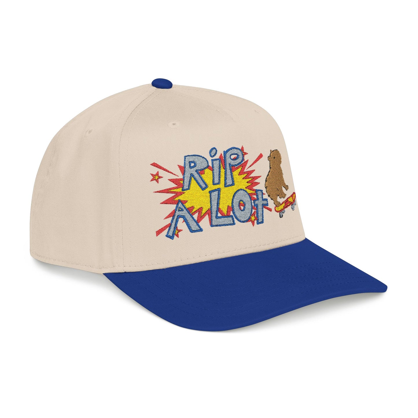 Rip A Lot™ Comic Skateboarding Capybara Hat