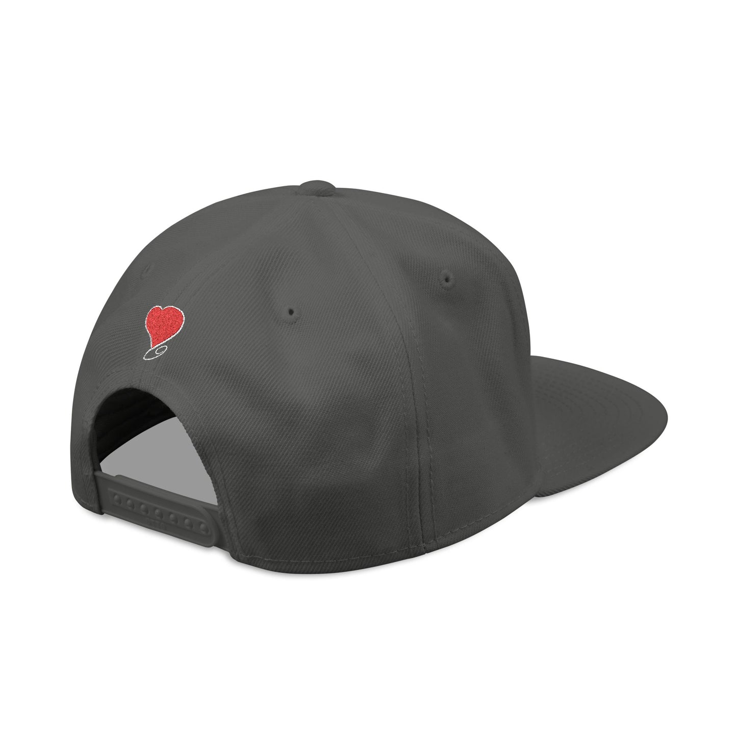 LIVE A LOT (Heart): Snapback Hat (many color combinations)