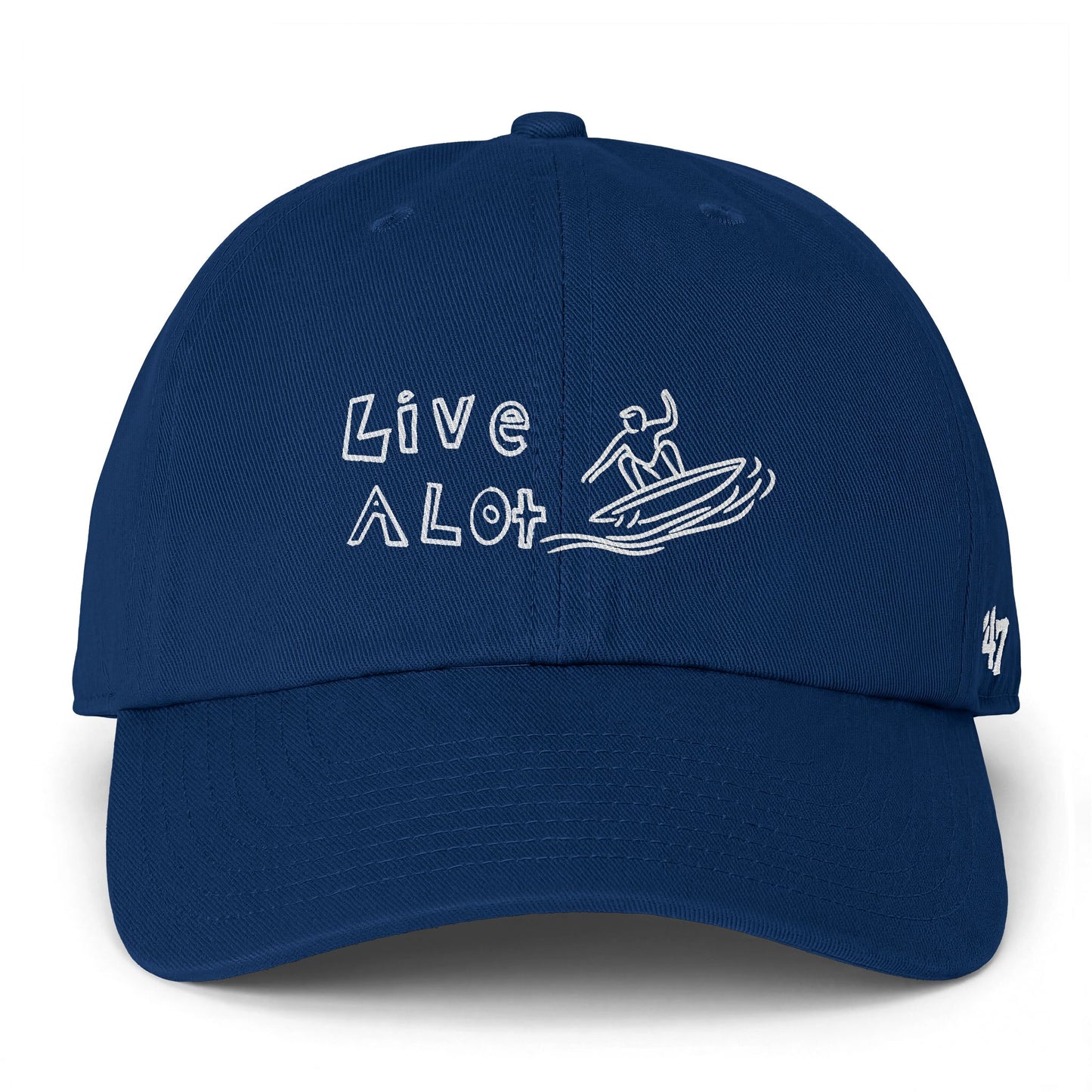 Live A Lot Dad Hat – ’47 Clean Up Cap - SURFING...