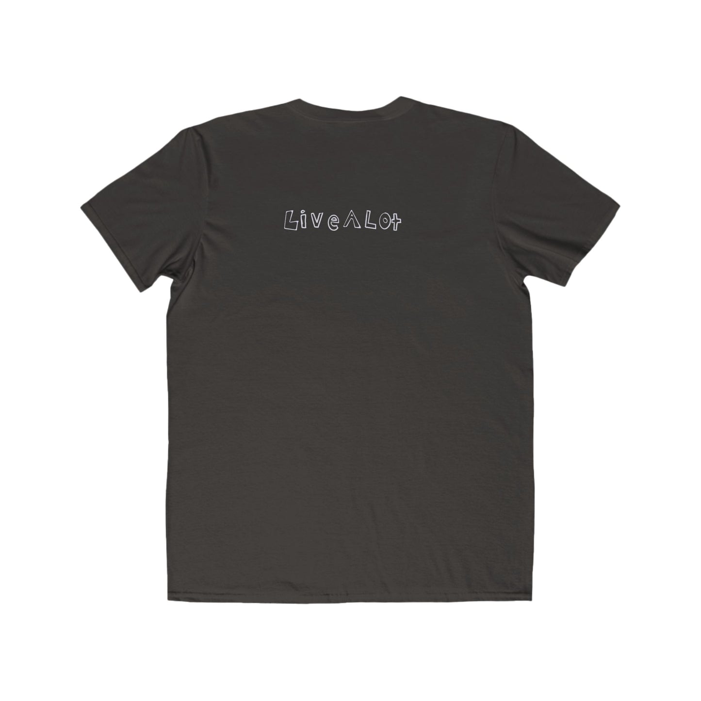 Live A Lot - Classic Cotton Tee — Skateboard Edition (Multiple Color Options)