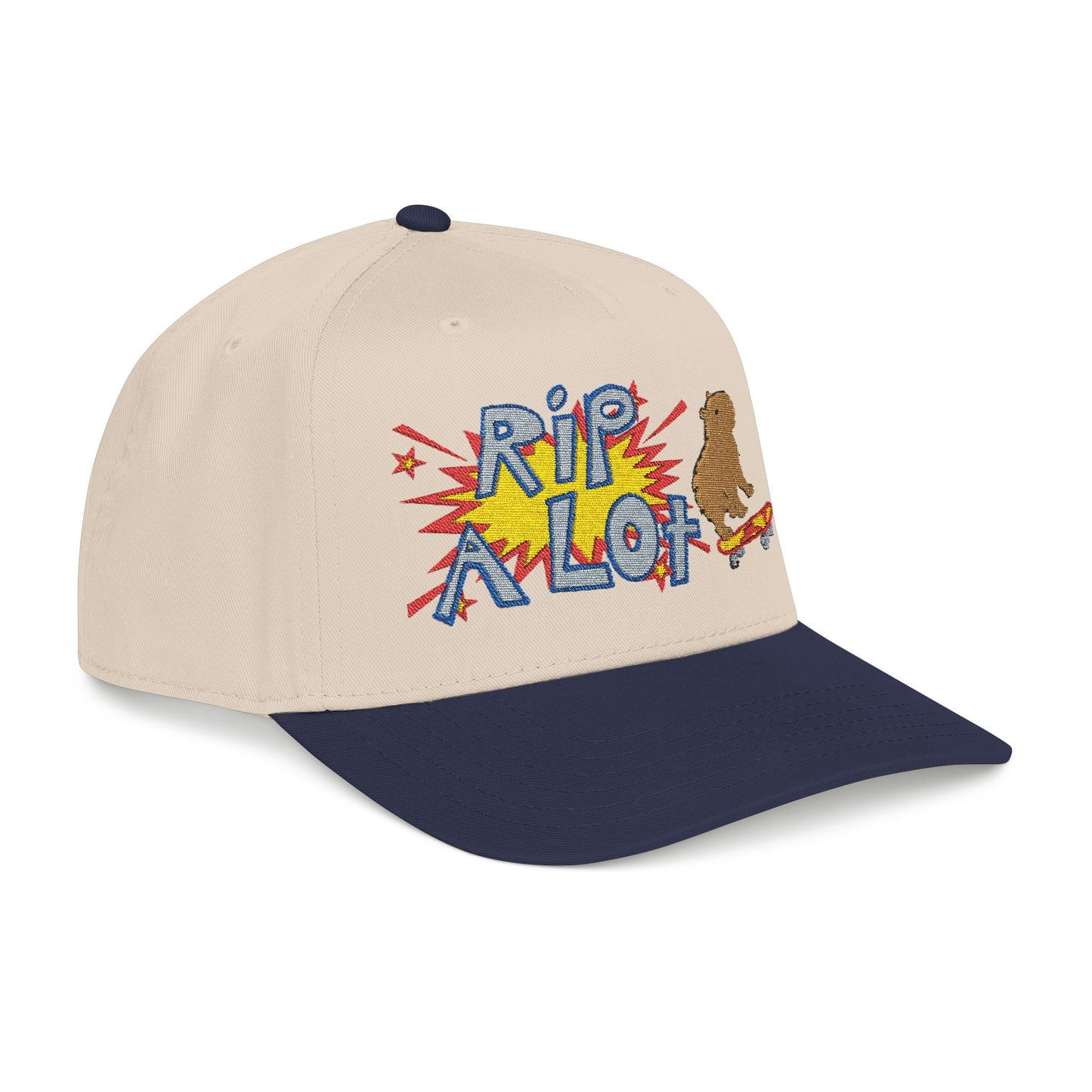 Rip A Lot™ Comic Skateboarding Capybara Hat