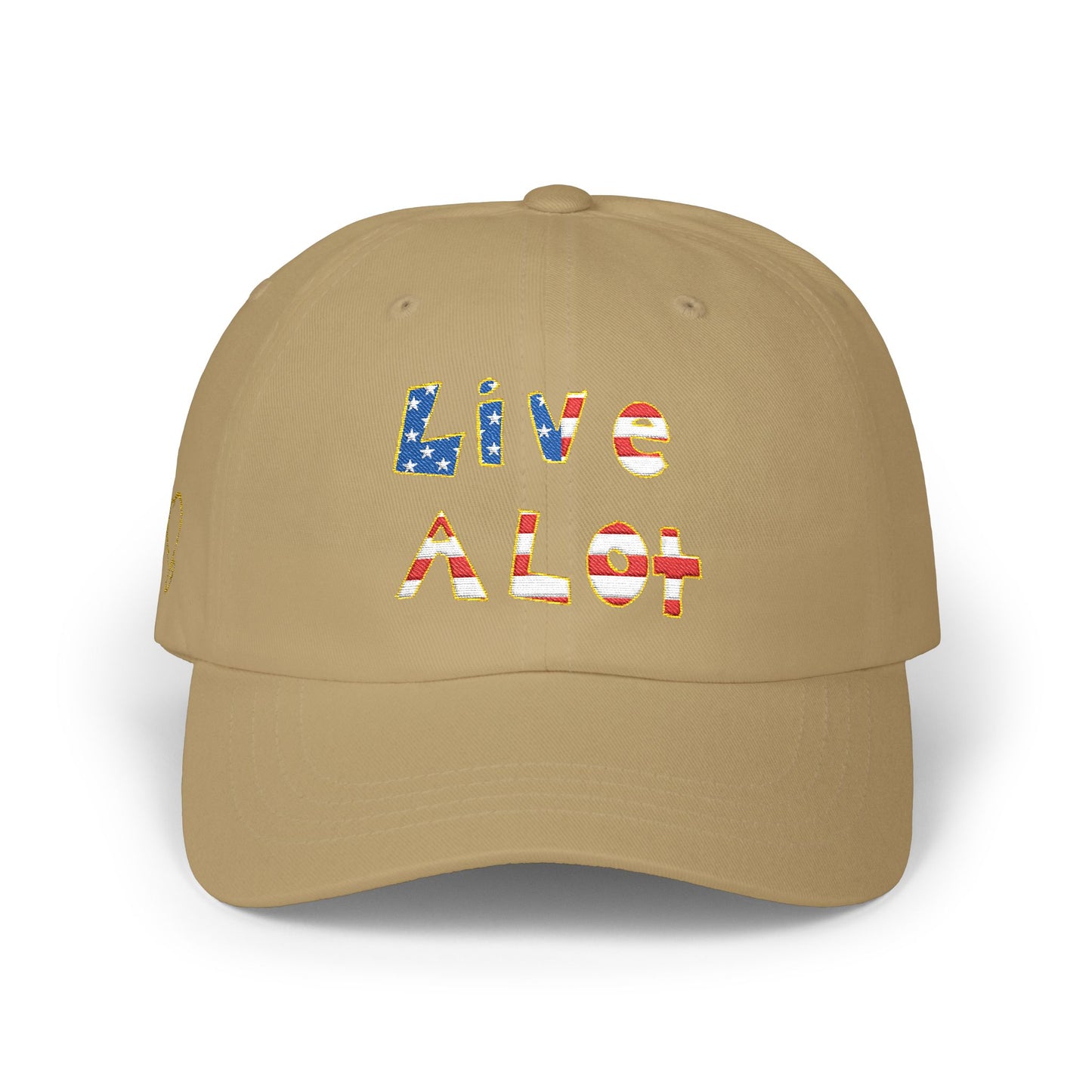 American Flag Edition - Dad Cap -  LIVE A LOT™