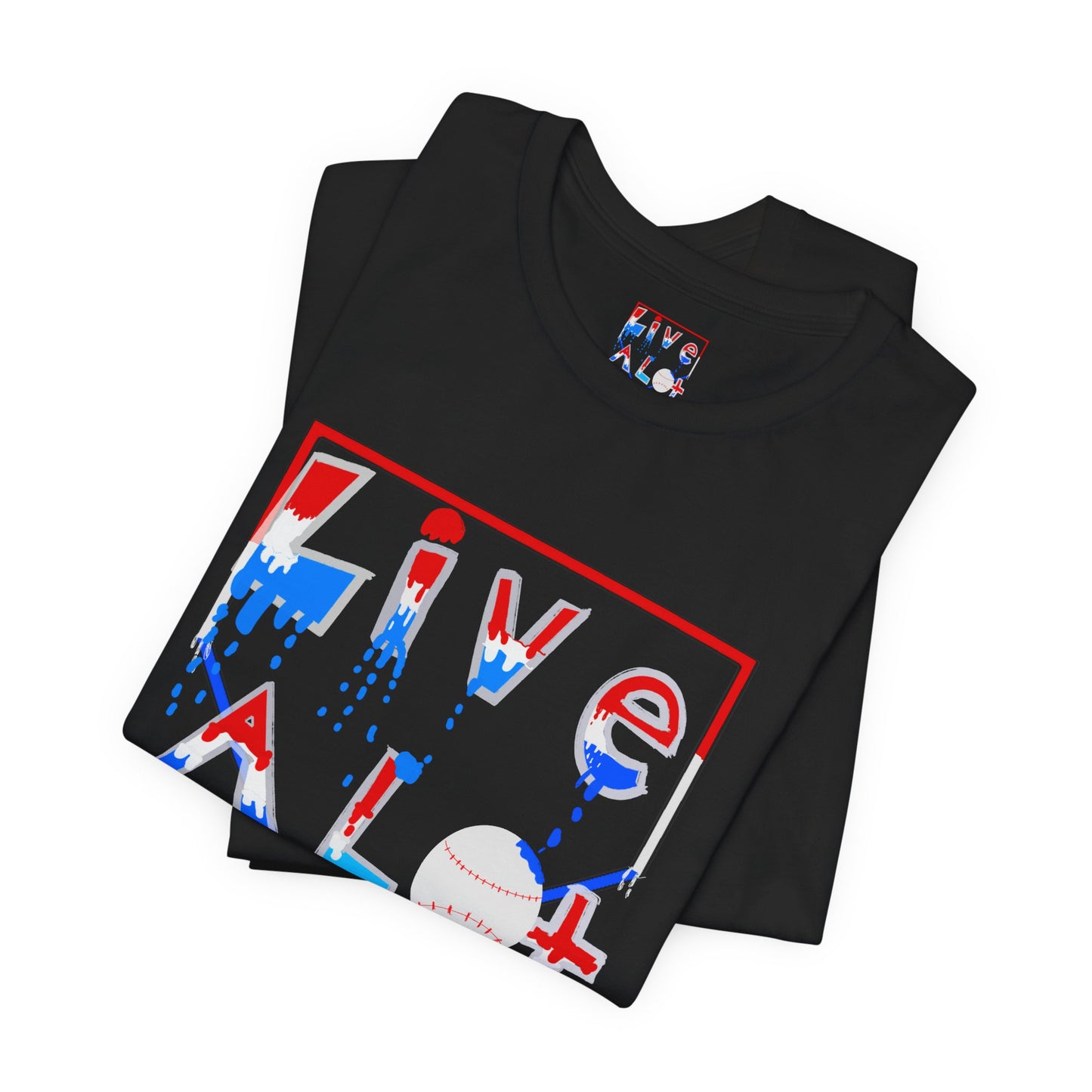 LIVE A LOT TEE - HOME PLATE EDITION