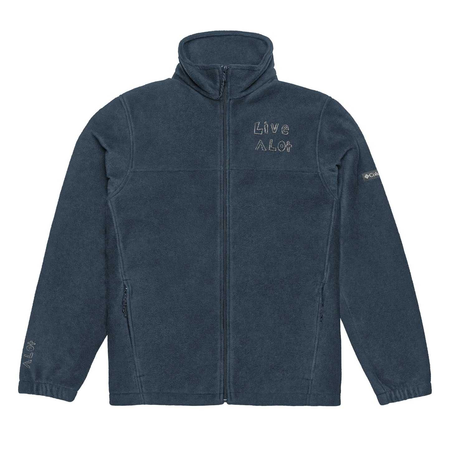 LIVE A LOT - Fleece Jacket – Columbia® (Embroidery)