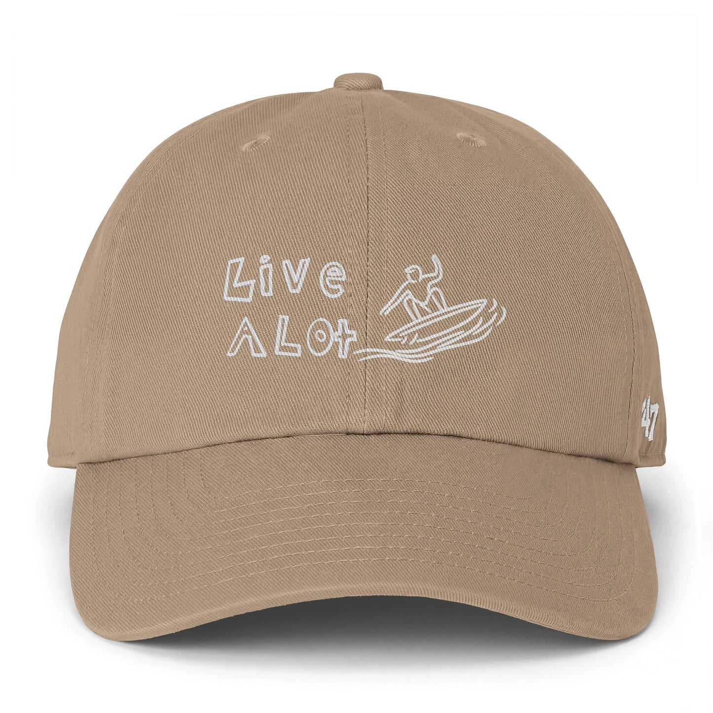 Live A Lot Dad Hat – ’47 Clean Up Cap - SURFING...