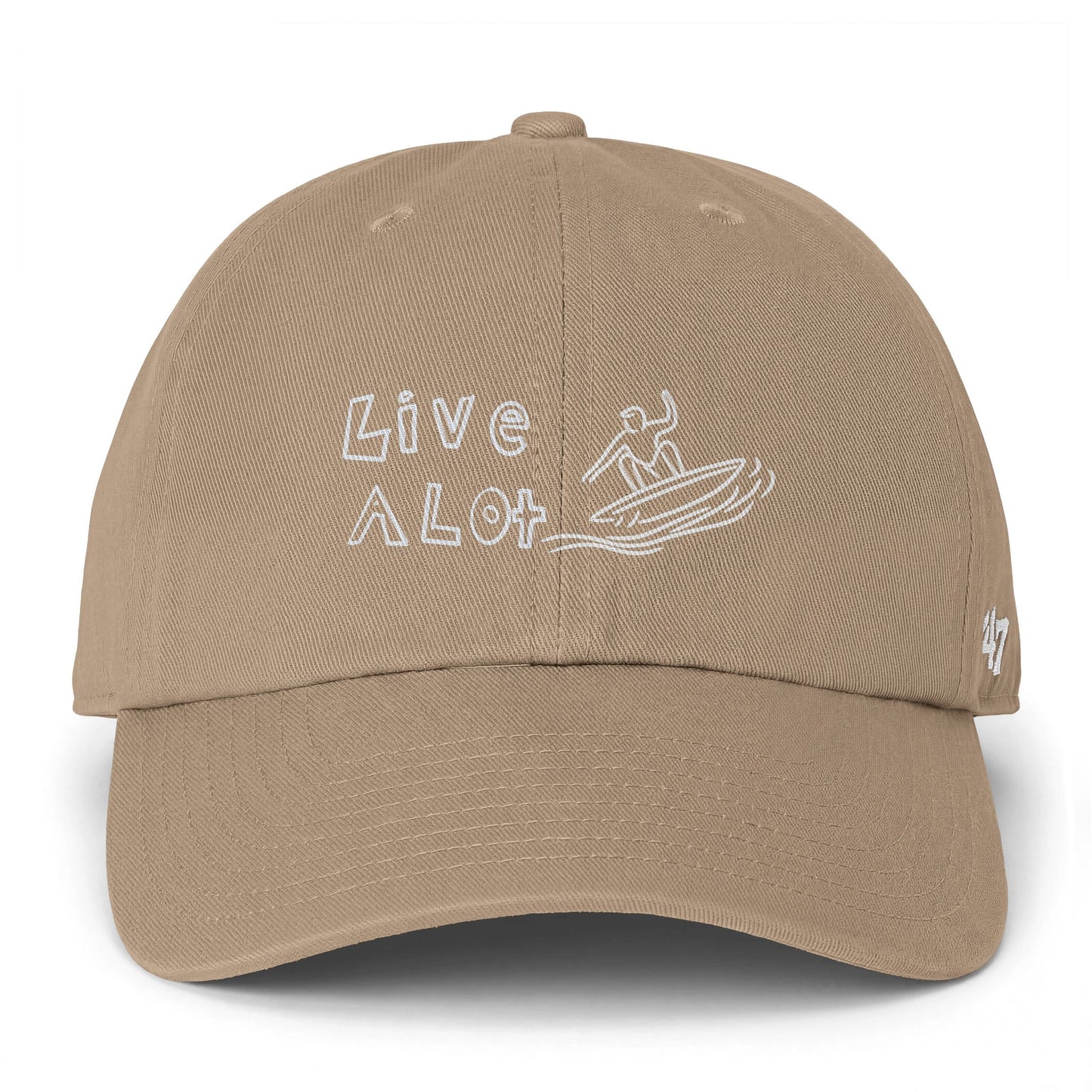 Live A Lot Dad Hat – ’47 Clean Up Cap