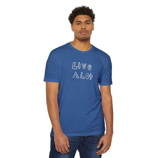 Live A Lot - CVC Jersey Tee (Multiple Color Options)