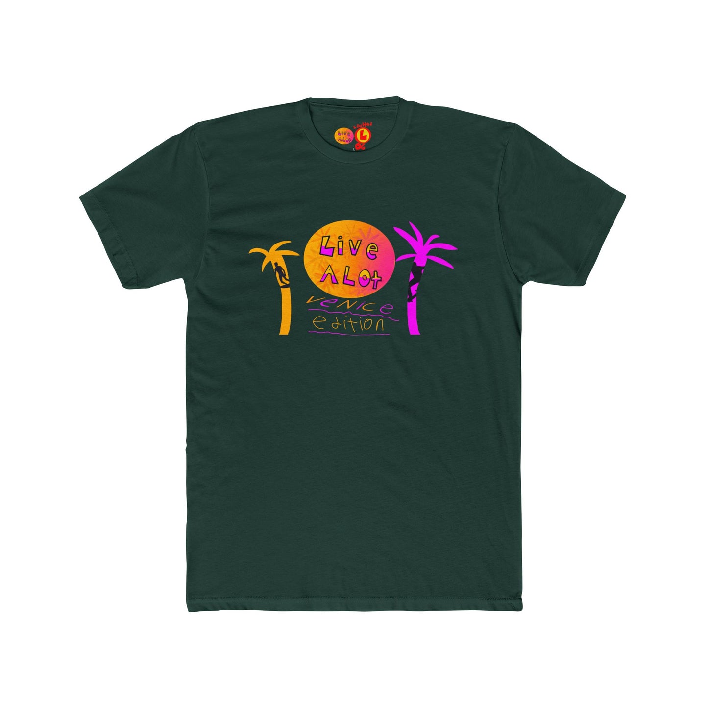 Live A Lot – Venice Edition Tee (multiple color options)