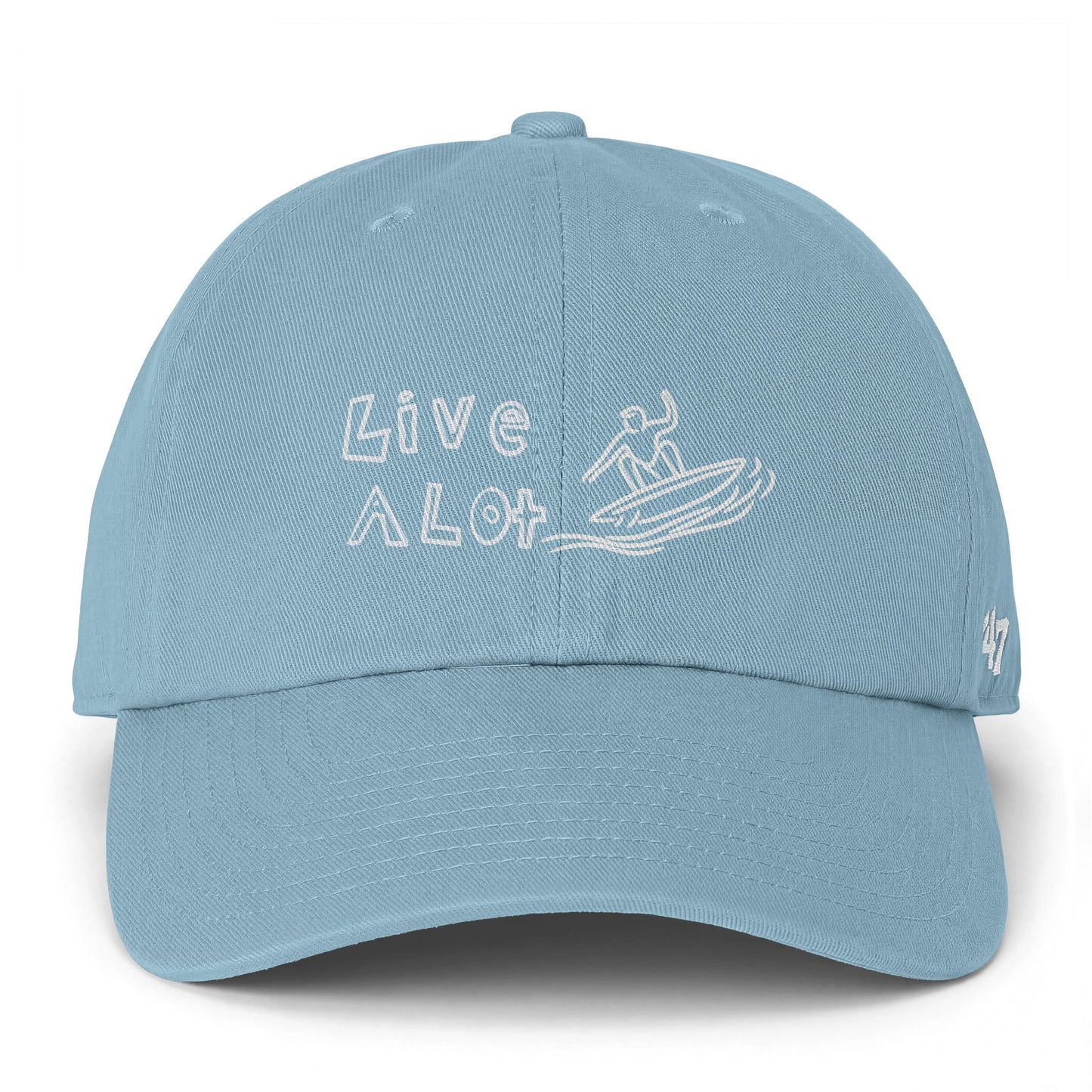 Live A Lot Dad Hat – ’47 Clean Up Cap - SURFING...