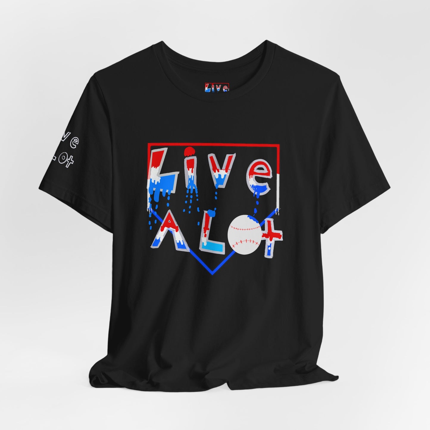 LIVE A LOT TEE - HOME PLATE EDITION