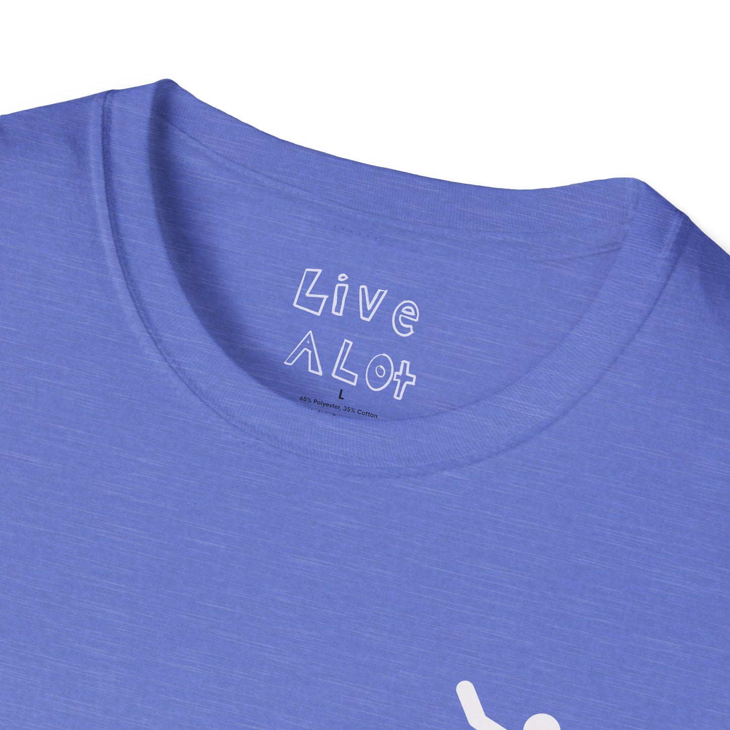 Live A Lot - Surfer Tee — Front & Back Print (Multiple Color Options)