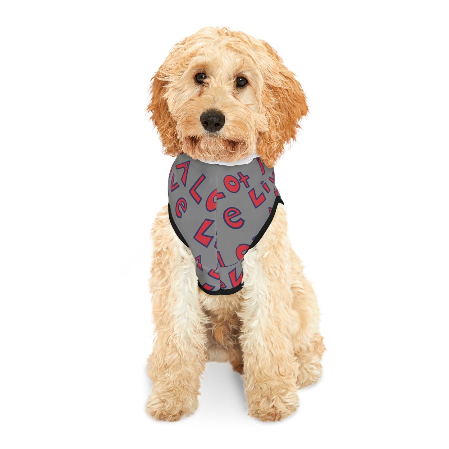 Pet HoodieLIVE A LOT - Pet Hoodie – For the Dogs Who Do It All