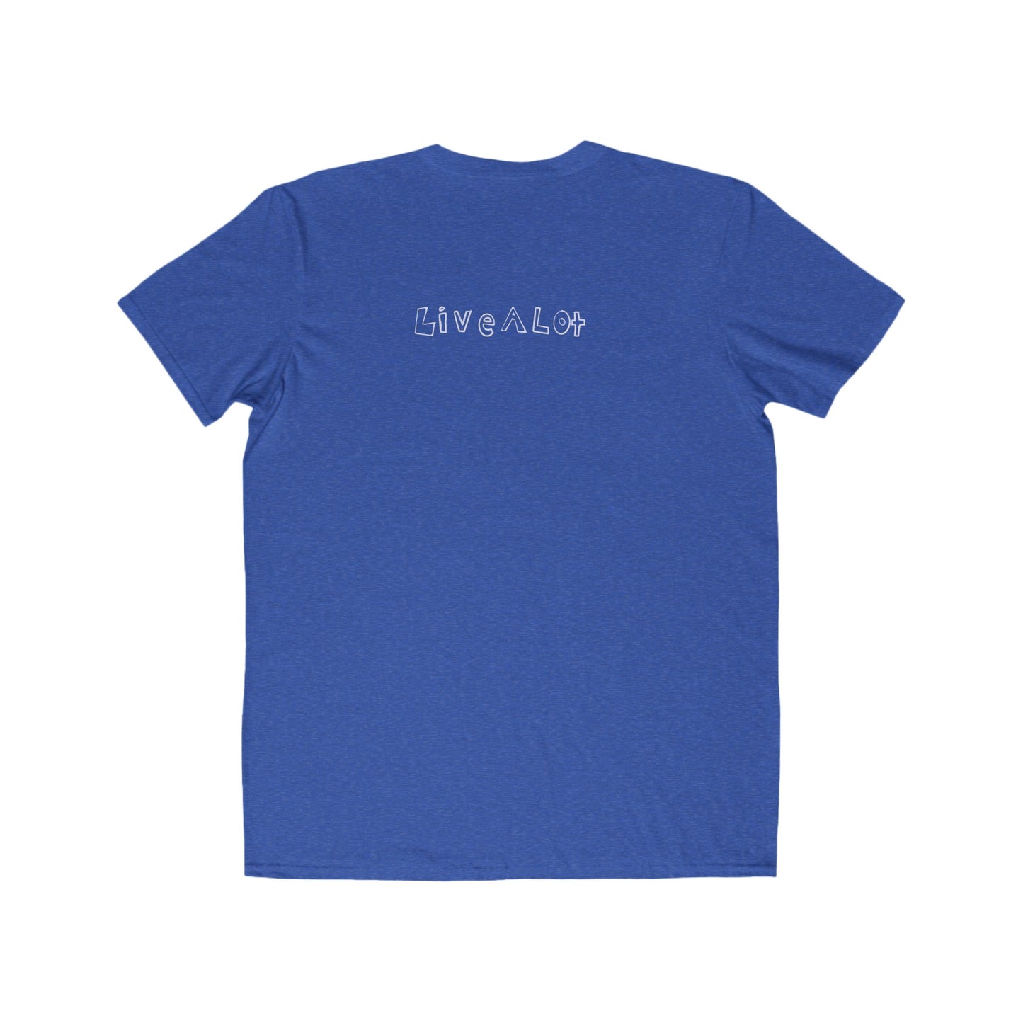 Live A Lot - Classic Cotton Tee — Skateboard Edition (Multiple Color Options)