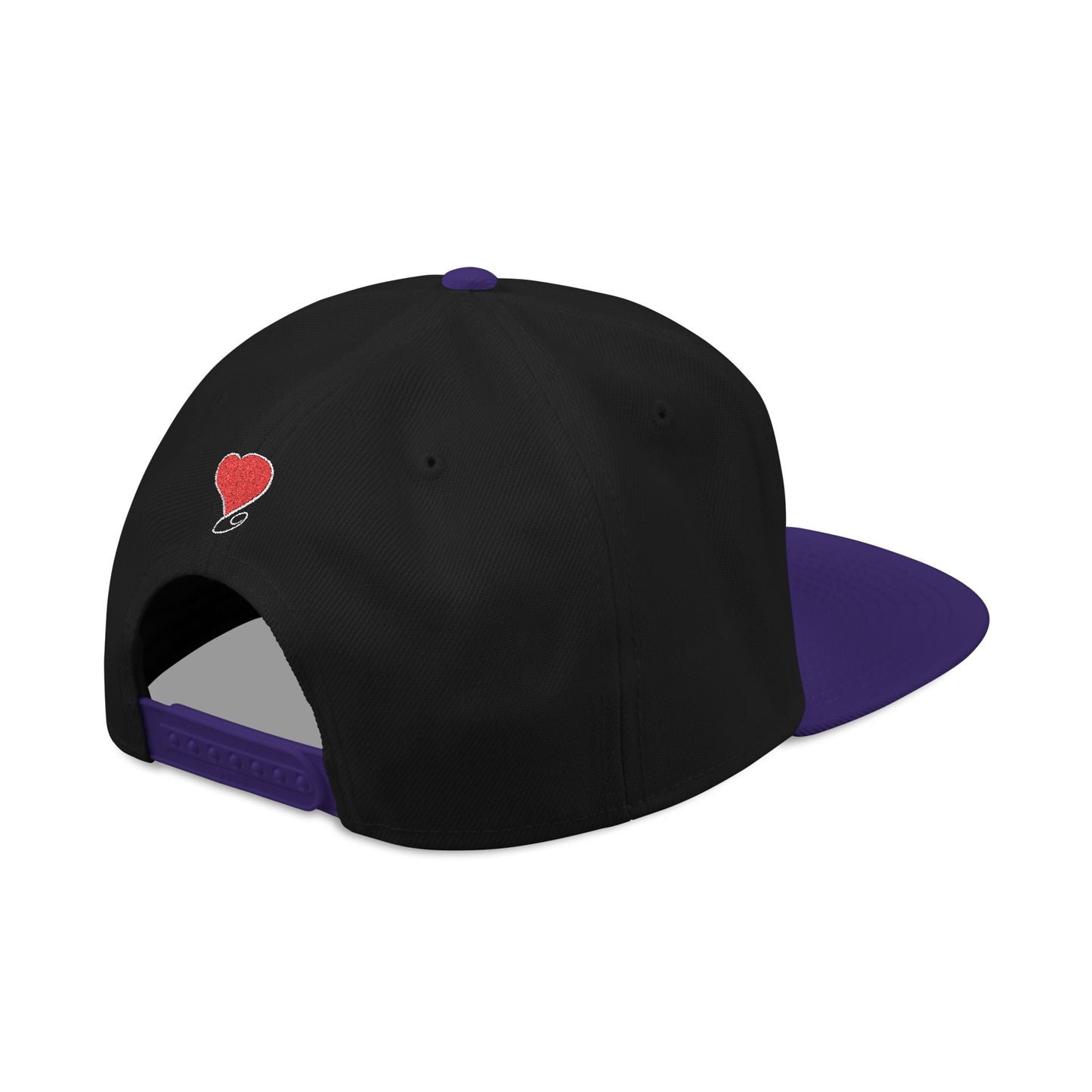 LIVE A LOT (Heart): Snapback Hat (many color combinations)