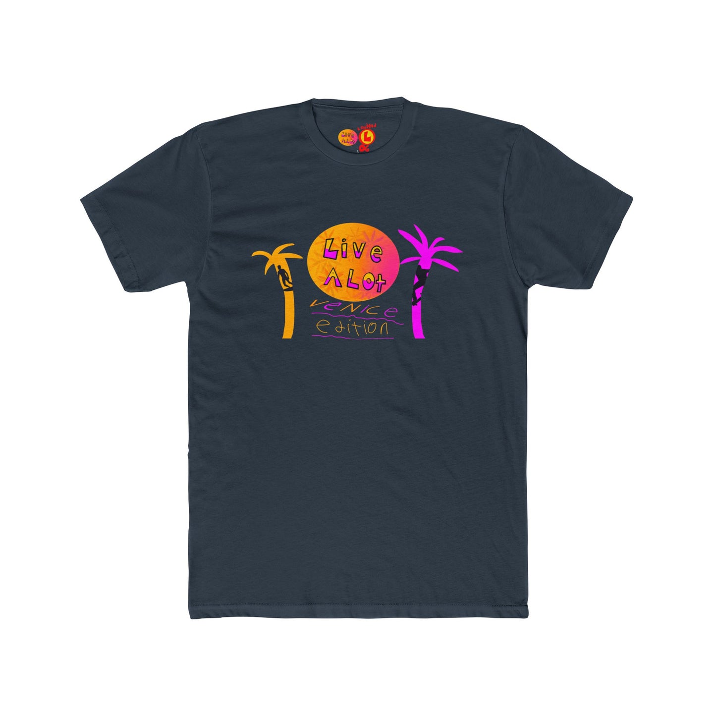 Live A Lot – Venice Edition Tee (multiple color options)