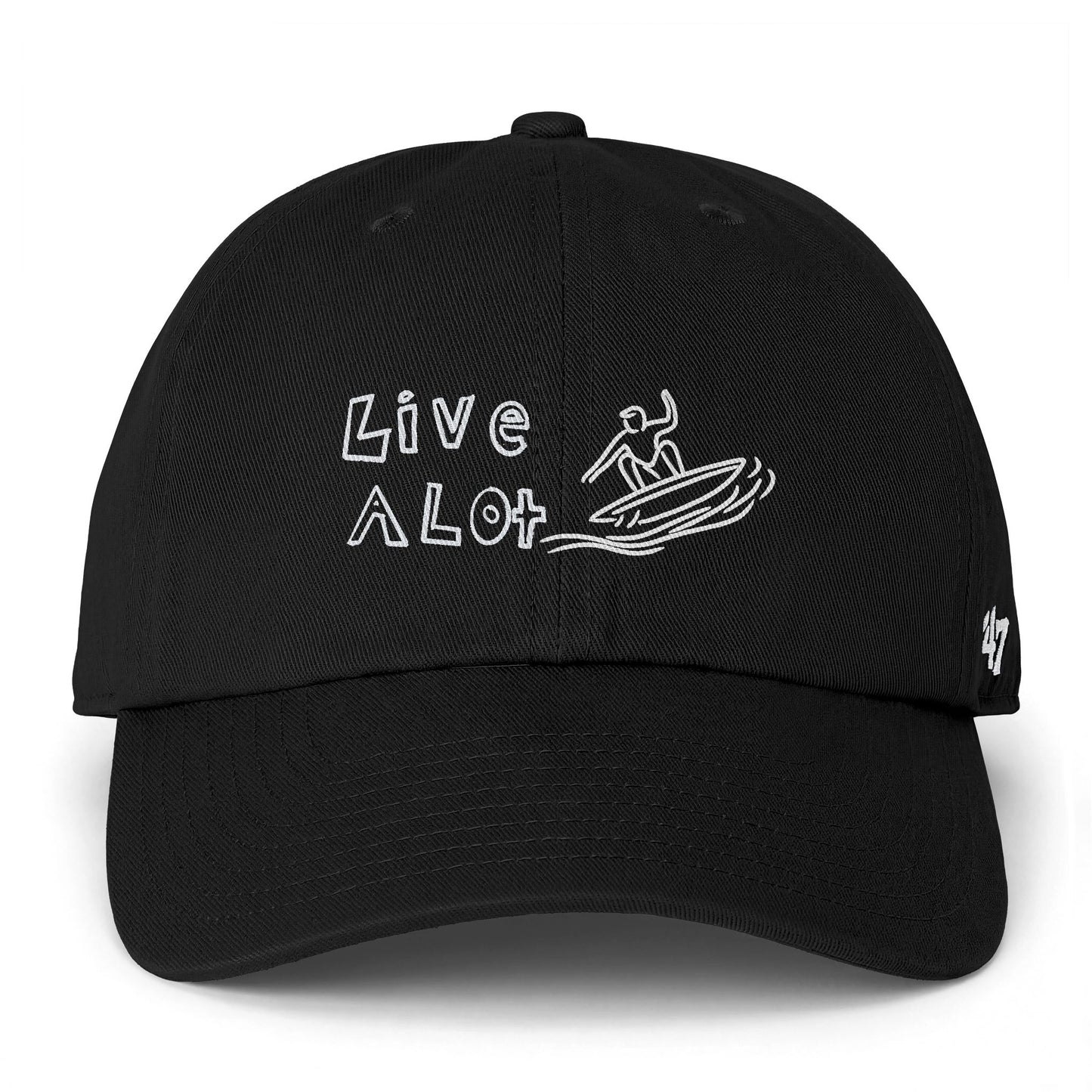 Live A Lot Dad Hat – ’47 Clean Up Cap - SURFING...