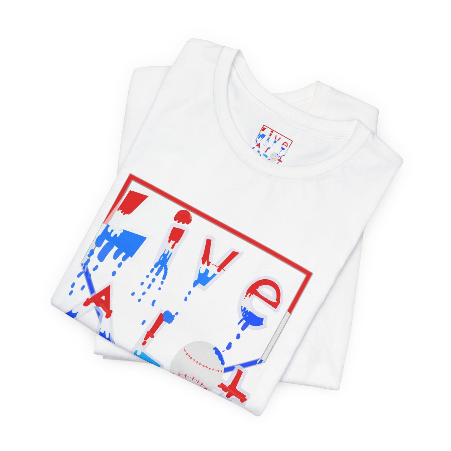 LIVE A LOT TEE - HOME PLATE EDITION