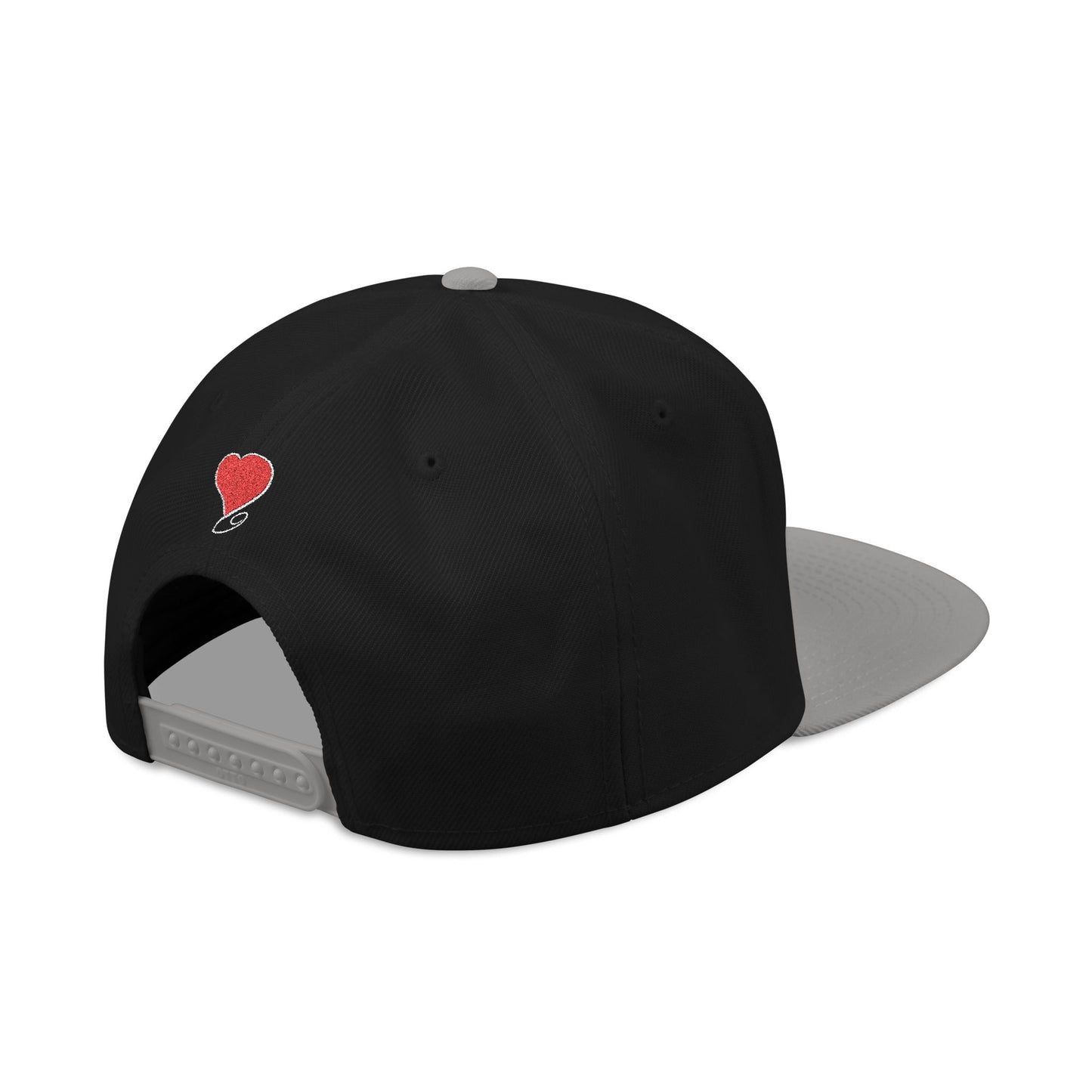 LIVE A LOT (Heart): Snapback Hat (many color combinations)