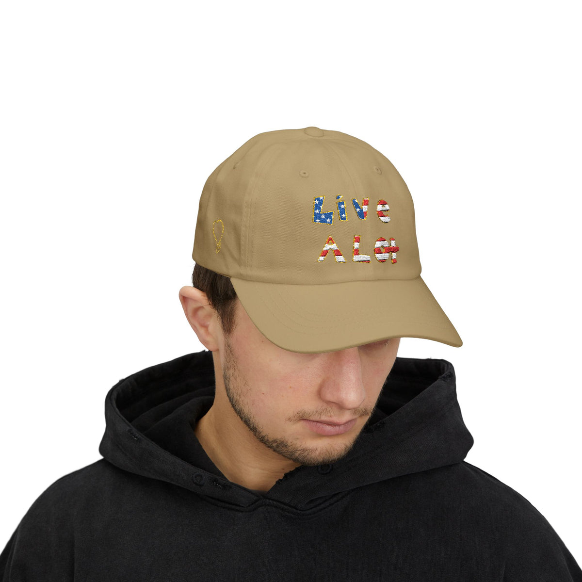 American Flag Edition - Dad Cap -  LIVE A LOT™
