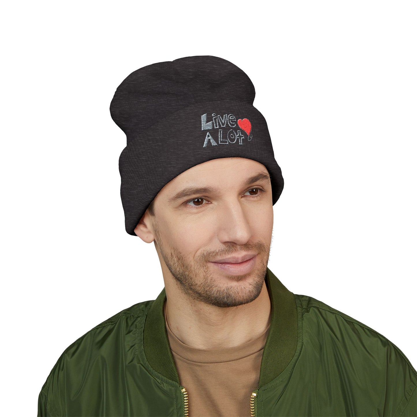 Classic Cuffed Beanie (Embroidery)