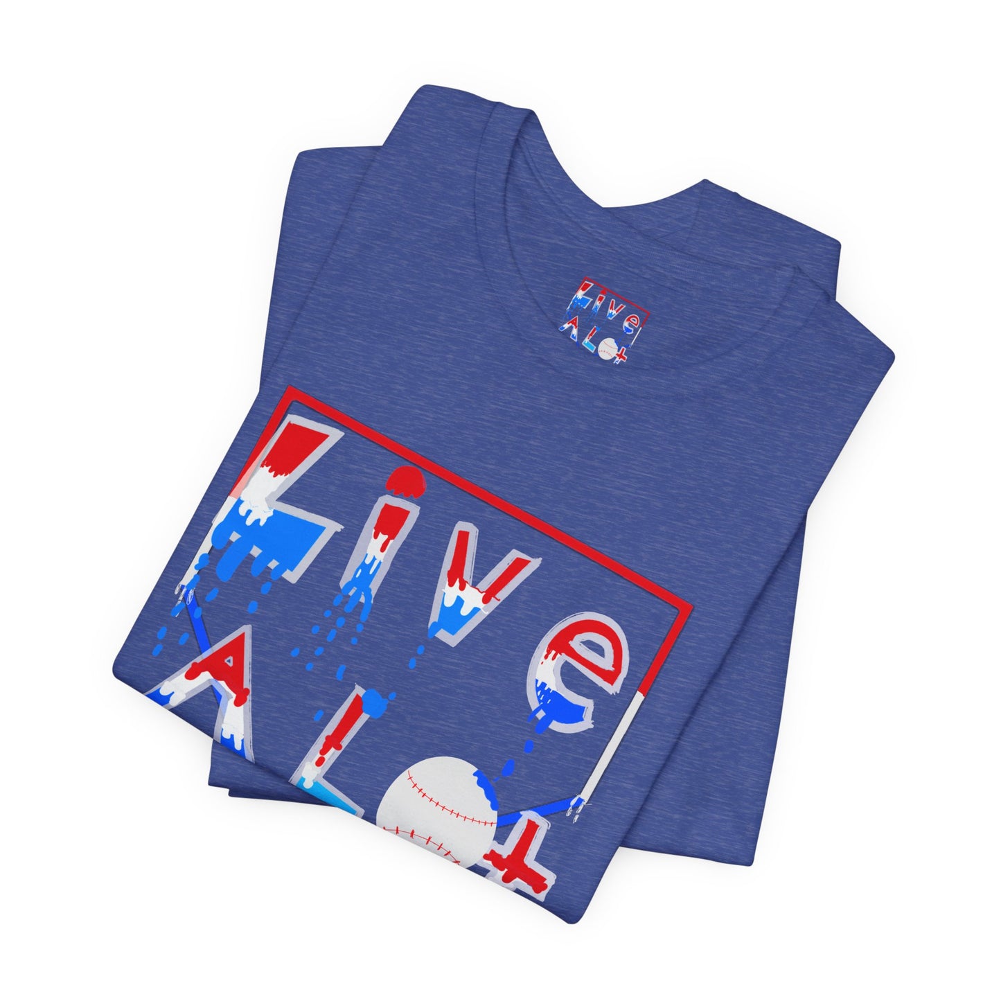 LIVE A LOT TEE - HOME PLATE EDITION