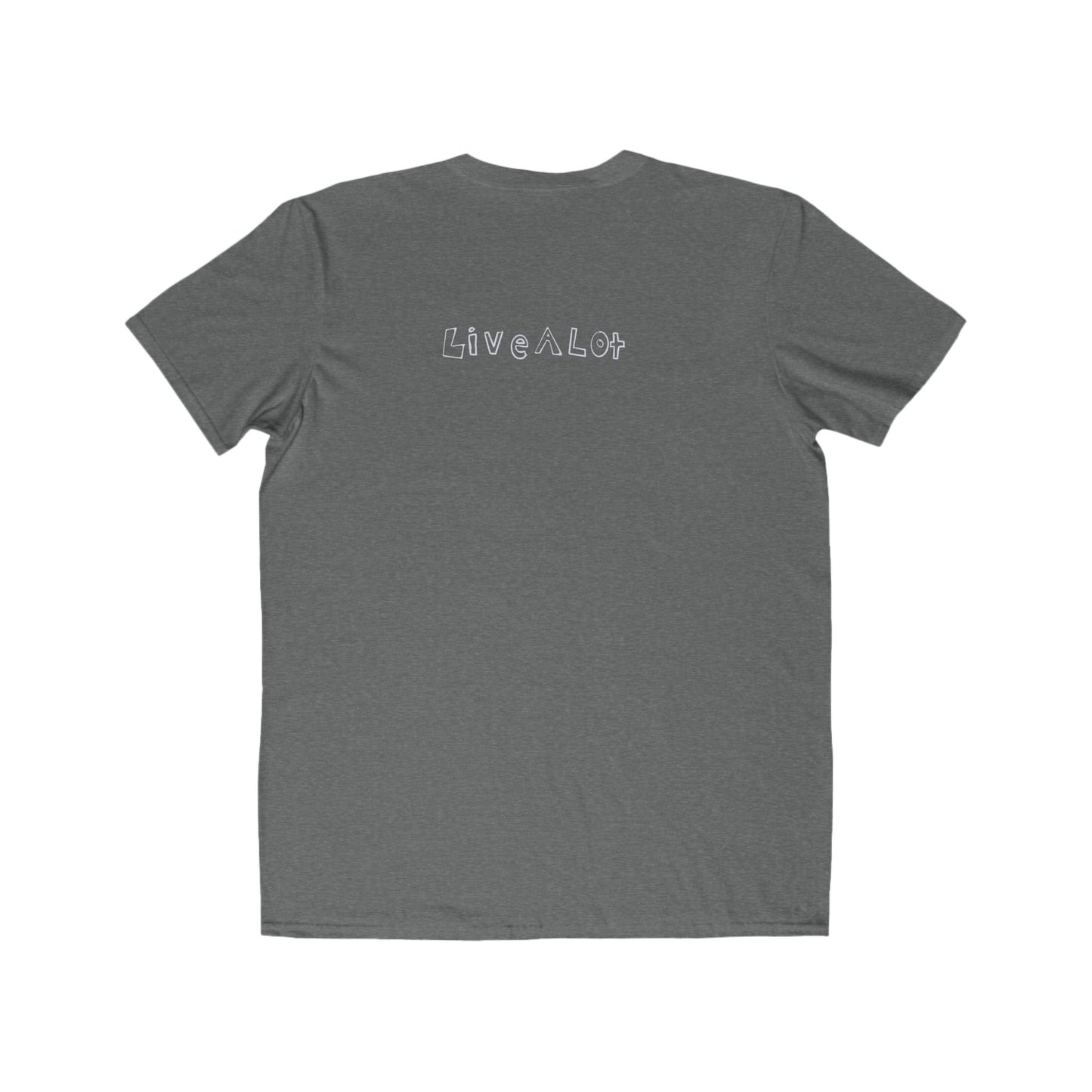 Live A Lot - Classic Cotton Tee — Skateboard Edition (Multiple Color Options)