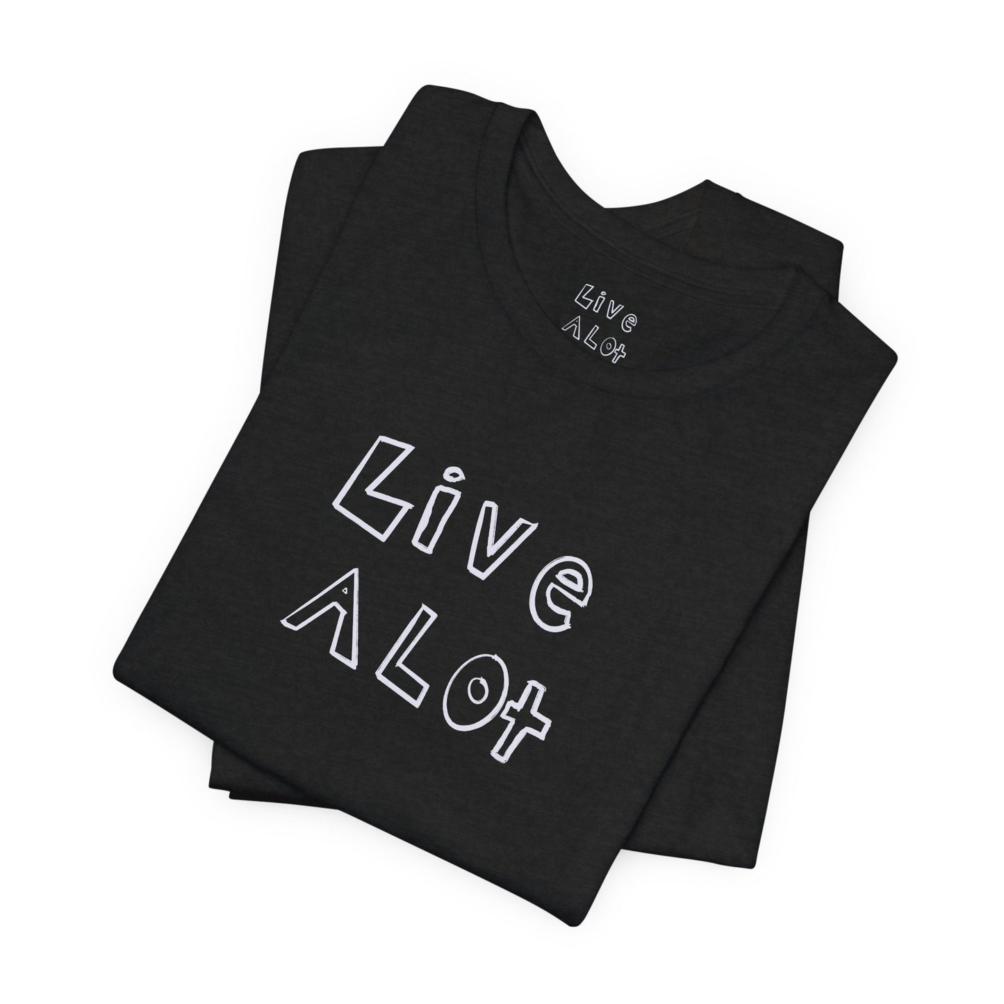 Live A Lot - Classic Jersey Tee (Multiple Color Options)