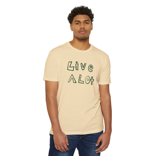 Live A Lot - CVC Jersey Tee (Multiple Color Options)